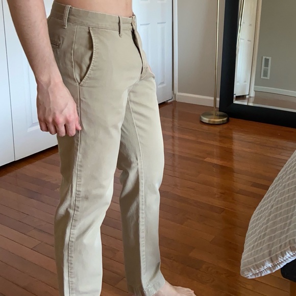 J. Crew Tan Khaki Chino Pants (29W x 32L) - Picture 1 of 6